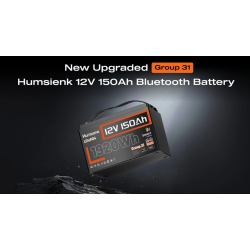 Baterie Humsienk ORIGIN 12V 150Ah LiFePO4 (Bluetooth a 110A BMS) Baterie Humsienk ORIGIN 12V 150Ah LiFePO4 (Bluetooth a 110A BMS)